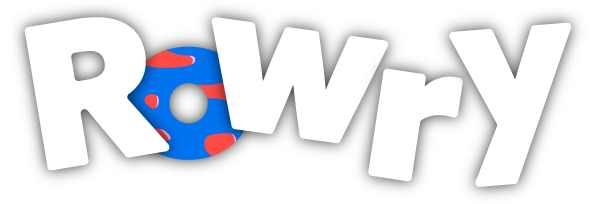 Rowry Design logo – motion designer for SaaS in print